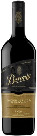 Beronia Rioja Reserva Edicion Autor nv